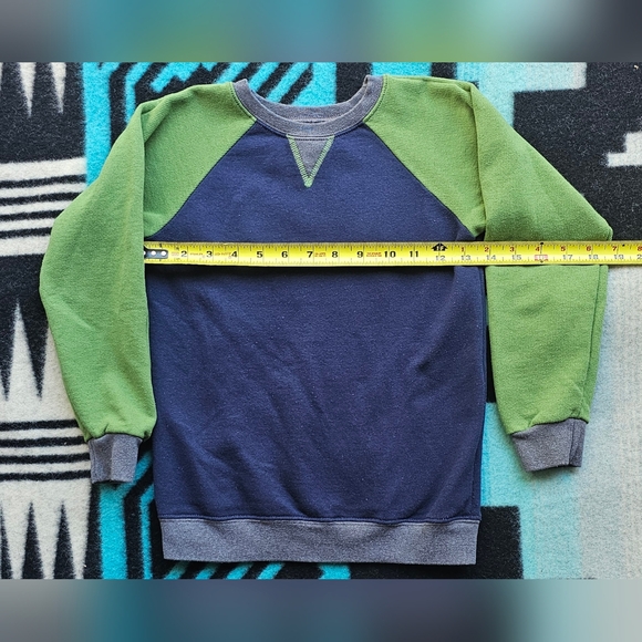 Fruit of the Loom Boys Fleece Raglan Crew Neck Sweatshirt - Picture 4 of 7